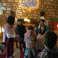 Olentzero eta Mari Domingiren harrera