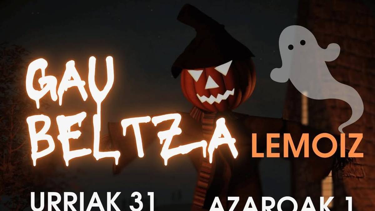 Lemoizek Gau Beltzaren edizio berri bat ospatuko du urriaren 31tik azaroaren 2ra