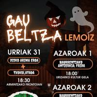 Lemoizek Gau Beltzaren edizio berri bat ospatuko du urriaren 31tik azaroaren 2ra