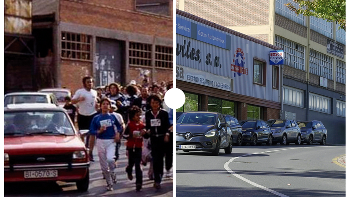 1982ko Korrika Udondorako jaitsieran, Leioan