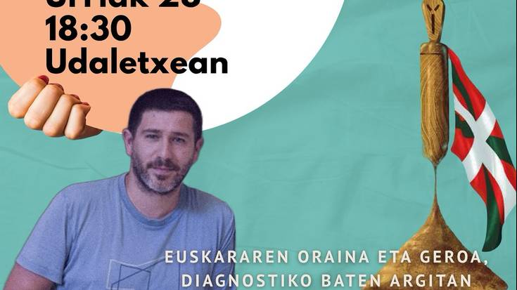 Euskal Herriaren egoera soziolinguistikoa aztertzen duen liburua aurkeztuko du bihar Garikoitz Goikoetxeak Plentzian