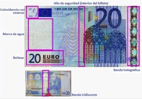 Sopelako Udaltzaingoak 20 euroko billete faltsu bat atzeman du