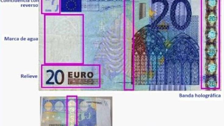 Sopelako Udaltzaingoak 20 euroko billete faltsu bat atzeman du