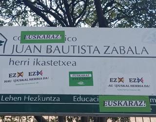 Ainhoa Eguren, Zabala herri ikastetxeko zuzendaria: "Ez dago eskola ixteko inolako asmorik"