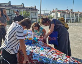 Berangoko ikastetxeko jolastokia "birnaturalizatzeko" prozesu parte-hartzailea arrakastatsua izan da