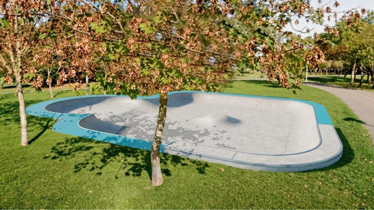 Sopelako Iturrieta parkeko skatepark berria eraikitzeko lanak hasi dira