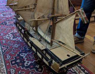 200 urte inguru dituen Gorlizko elizako zinoparia aldi baterako jaitsi dute