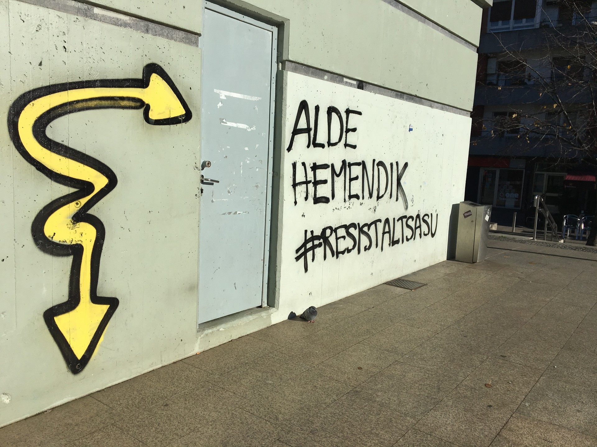 Erandioko Udalbatzan deitu dute Altsasuko "preso politikoen" aldeko manifestaziora joatera