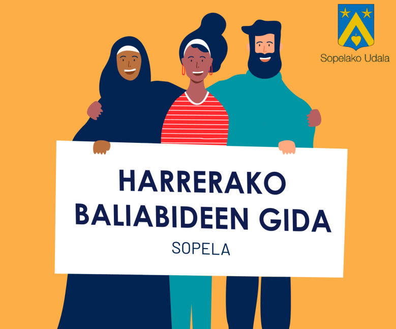 Migratutako pertsonentzako gida bat argitaratu du Sopelako Udalak