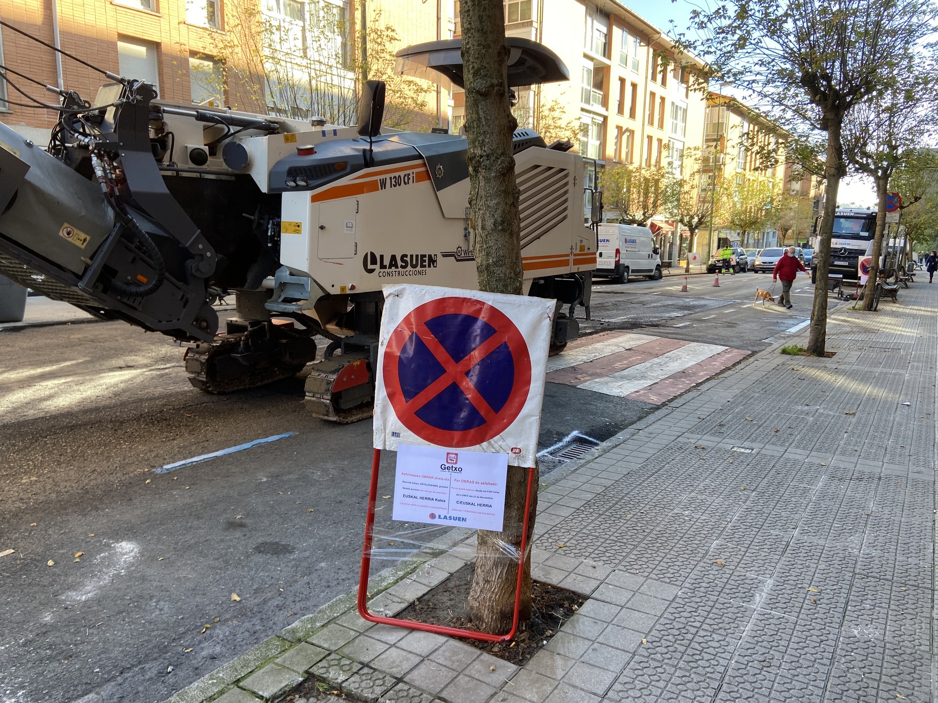 Eduardo Coste kalean egingo diren asfaltatze lanek eragina izango dute ibilgailuen trafikoan hurrengo astelehenean eta martitzenean