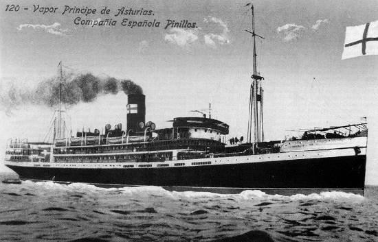 "Principe de Asturias" lurrunontziari buruzko erakusketa