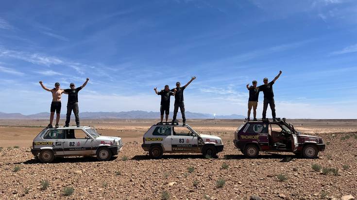 Marokoko basamortuetako 5.000 kilometro zeharkatu dituzte Fadura LHIIko ikasleek eta irakasleek