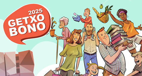 Getxok kalera atgerako ditu bere produktuak, “GetxoBono”en aktibazioa bultzatuz