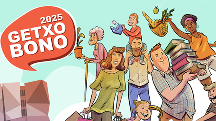 GetxoBono bueltan da 20 euroko erosketa minimoaren baldintzagaz