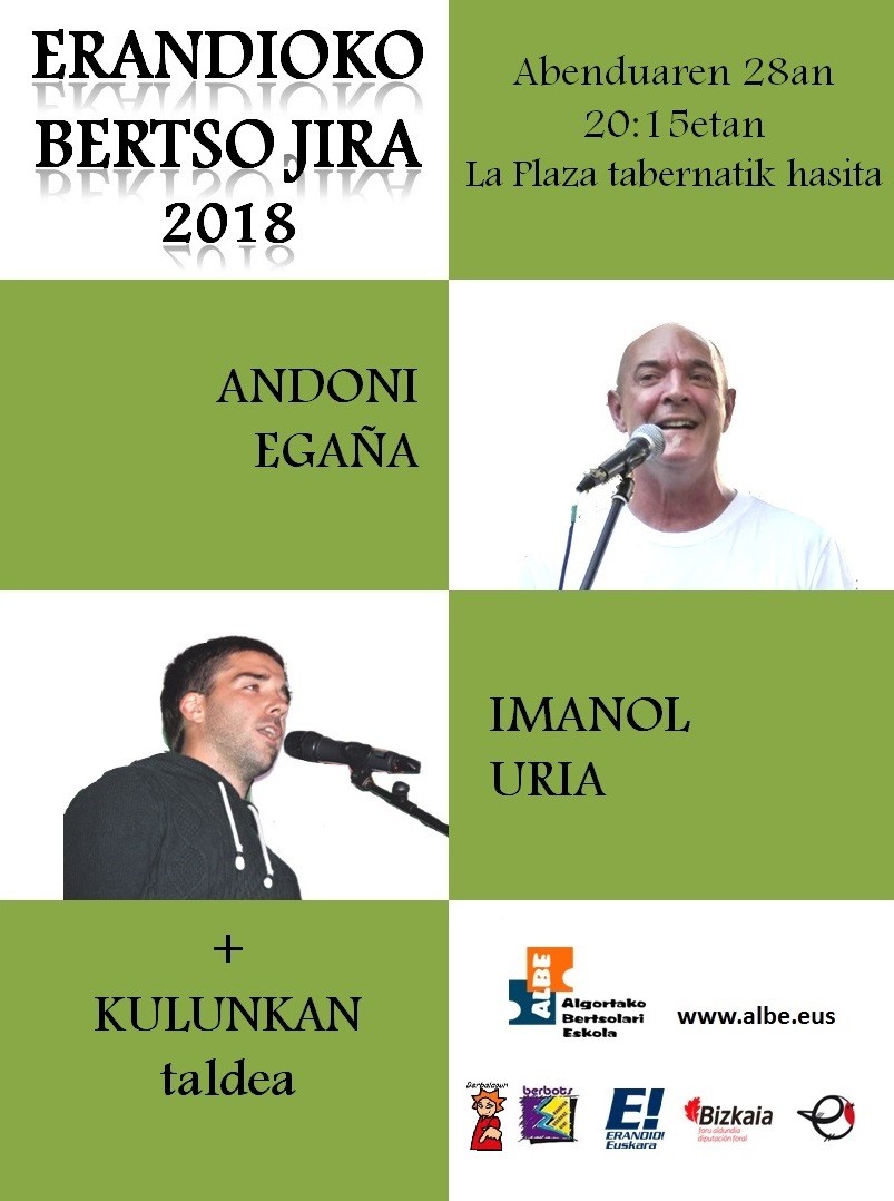 ERANDIOKO BERTSO JIRA!