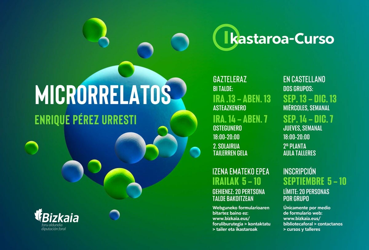 Ikastaroa: Microrrelatos
