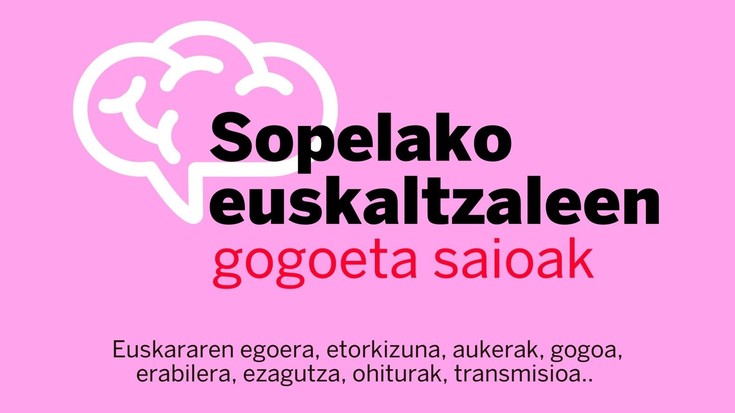 Euskararen egoeraz hausnartzeko saioak egingo dira Sopelan urrian zehar