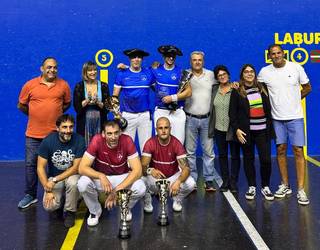 Gaubeka eta Gordon izan dira Kurene Pala Proameko txapeldunak