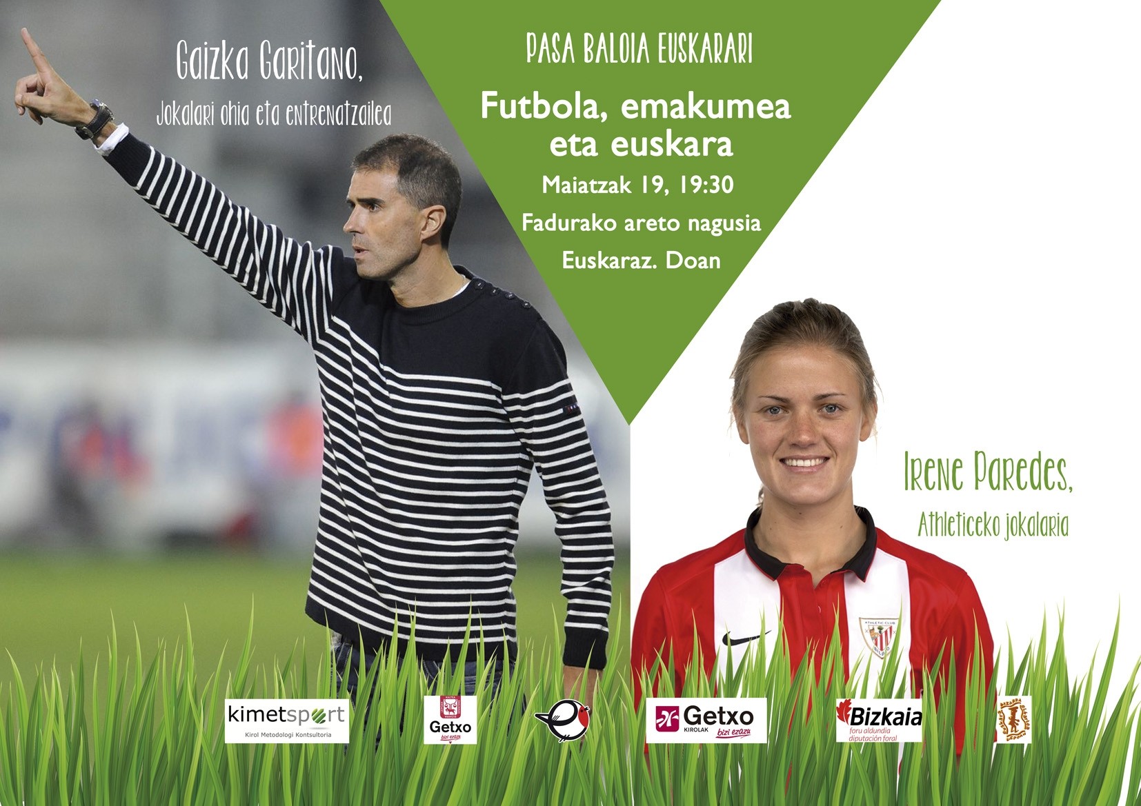 “Futbola, emakumea eta euskara” mahai-ingurua Fadura kiroldegian