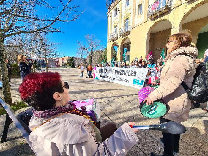 Leioako Etxez etxeko Laguntza Zerbitzuko langileek elkarretaratzea egingo dute bihar