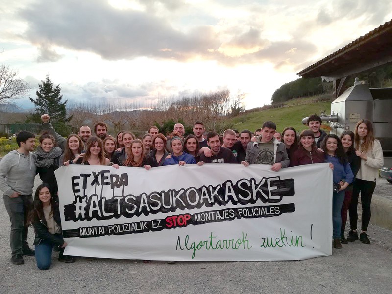 Gorliz, Plentzian eta Erandion salatuko dute Altsasuko gazteen aurkako epaia