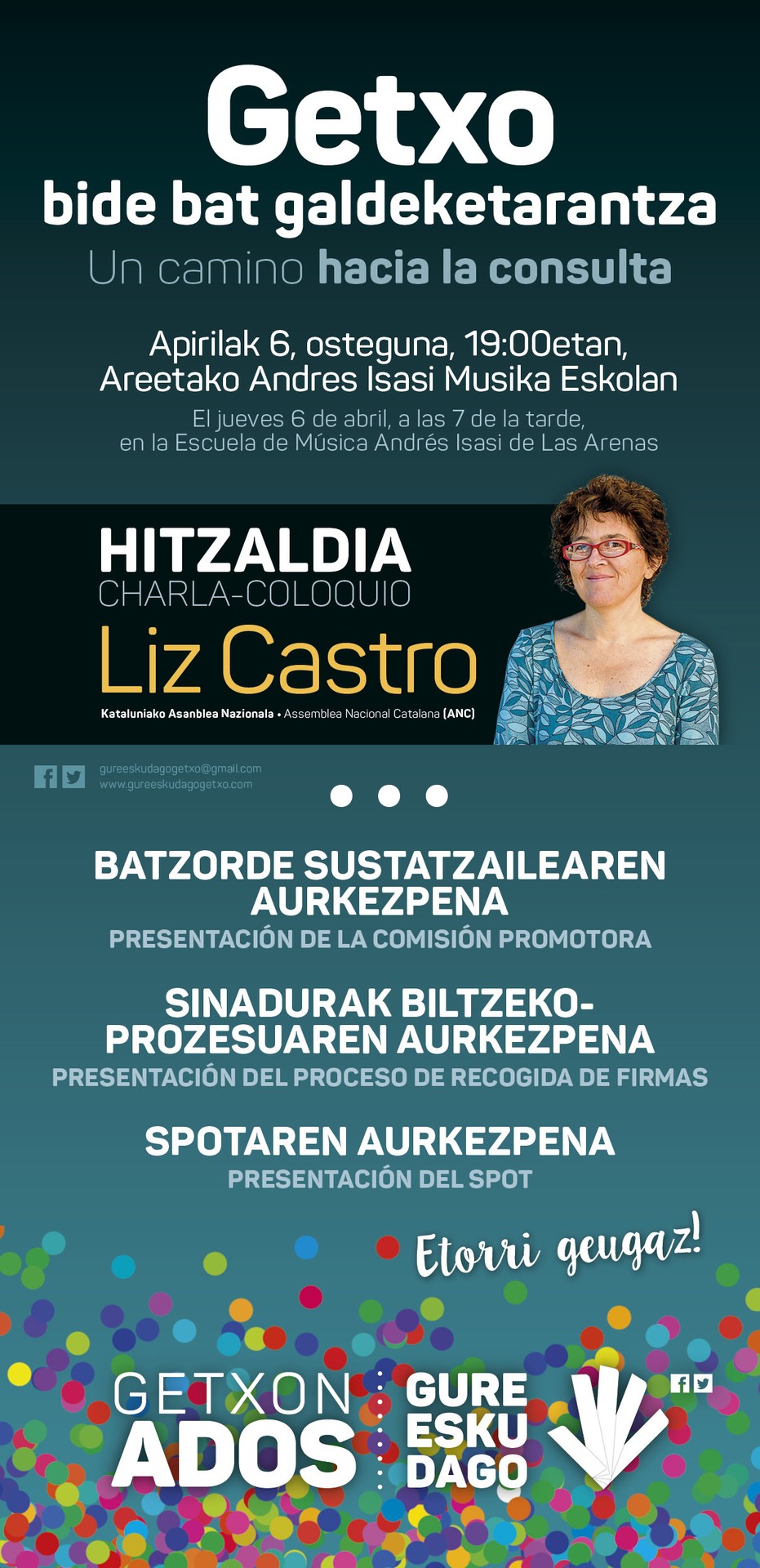 Galdeketa egiteko prozesua martxan
