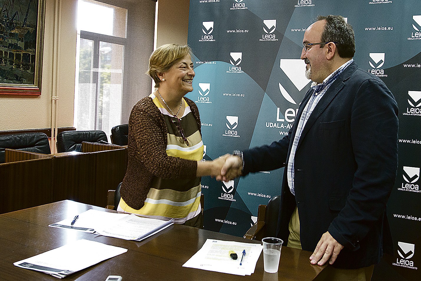 Pinosolo auziagaz, berriro hutsetik hasi da Leioako PSE-EE
