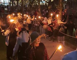 Urteko gaurik beldurgarriena ospatu dute uribekostarrek