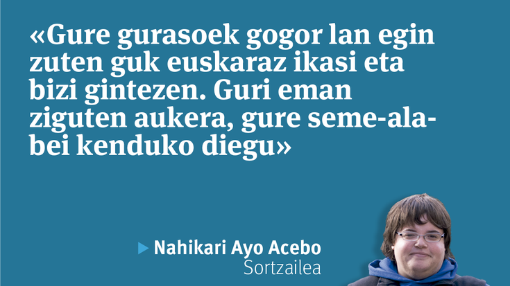 In basque? Yes, noski!