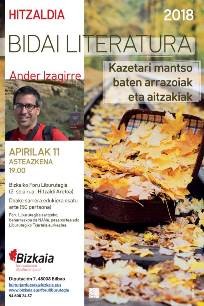 Hitzaldia: Bidai literatura: kazetari mantso baten arrazoiak eta aitzakiak