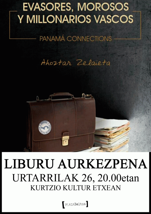Bere azken liburua aurkeztuko du Ahoztar Zelaietak, Sopelan