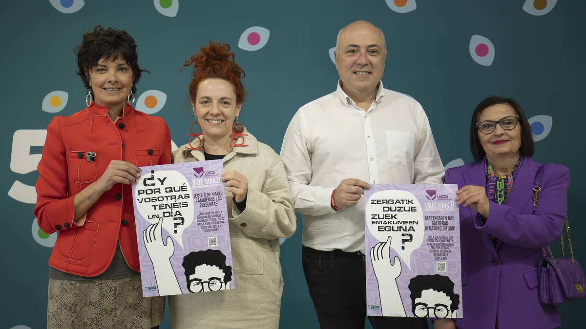 Leioak artea, memoria eta aldarrikapena uztartuko ditu Martxoaren 8aren bueltan