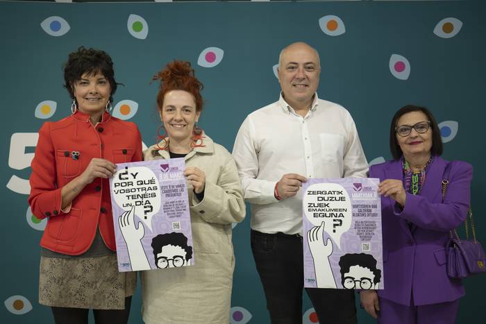 Leioak artea, memoria eta aldarrikapena uztartuko ditu Martxoaren 8aren bueltan