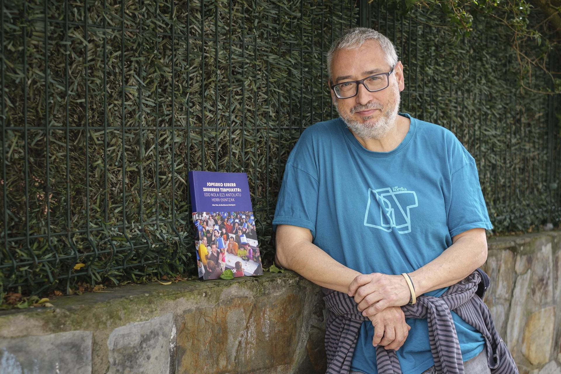 Aitor Fdez. de Martikorena: "Garrantzitsuena elkartzea eta ondo pasatzea da, hori da euskara kalera ateratzeko modurik onena"