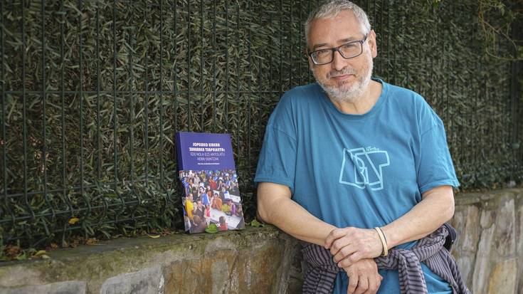 Aitor Fdez. de Martikorena: "Garrantzitsuena elkartzea eta ondo pasatzea da, hori da euskara kalera ateratzeko modurik onena"