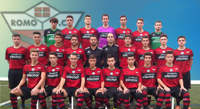 Romo futbol-taldeko gazteak Bizkaiko selekzioaren esparrina izango dira gaur