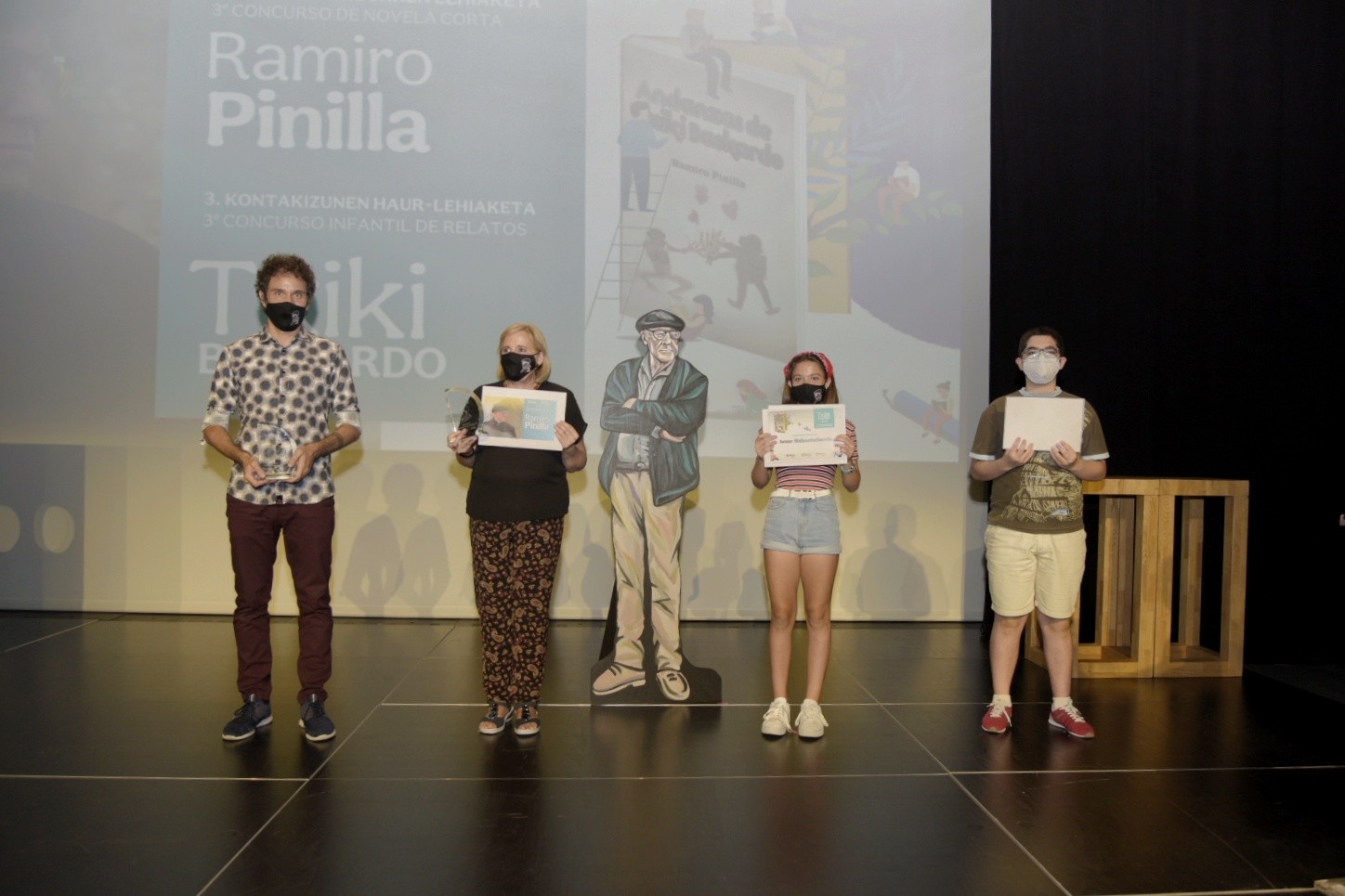 Ascensión Badiola eta Mikel Ayllon dira “Ramiro Pinilla” eleberri laburren hirugarren edizioko irabazleak