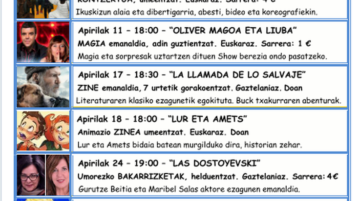 Antzerkia: "Mari Errauskin"