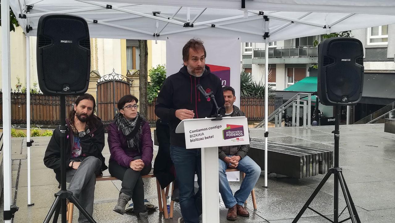 "Diputazioari presio egiten dioten" lobbyen erregistroa sortzeko proposatu du Elkarrekin Podemosek