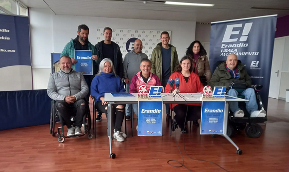 Erandio kirol egokituaren hiriburua izango da datozen bi urteetan