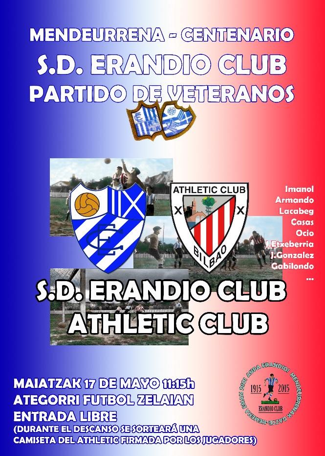 Athleticeko eta Erandioko beteranoen dema domekan
