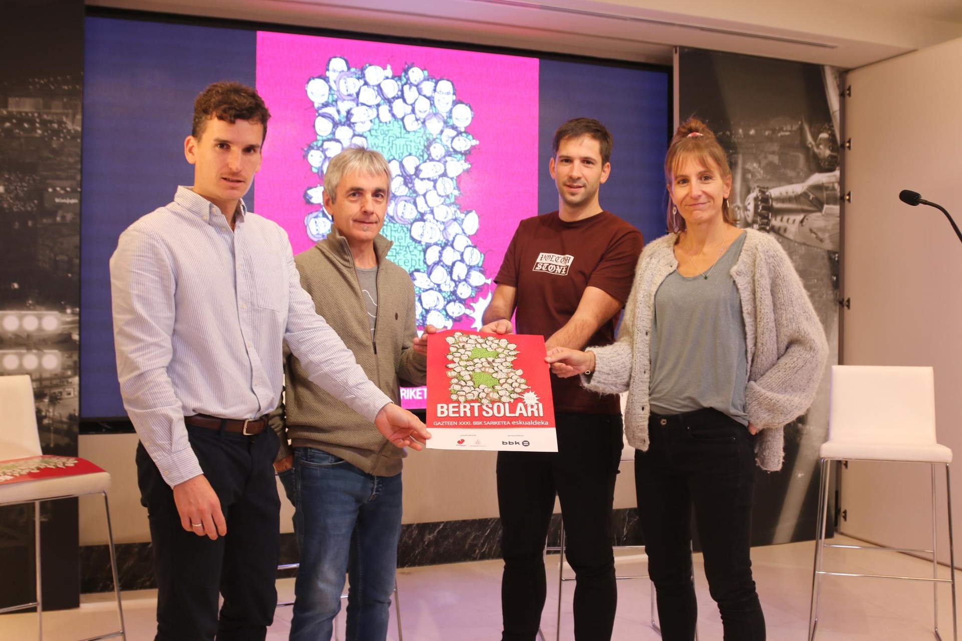 Astelehenean hasiko dute Bertsolari Gazteen 31. BBK Sariketa