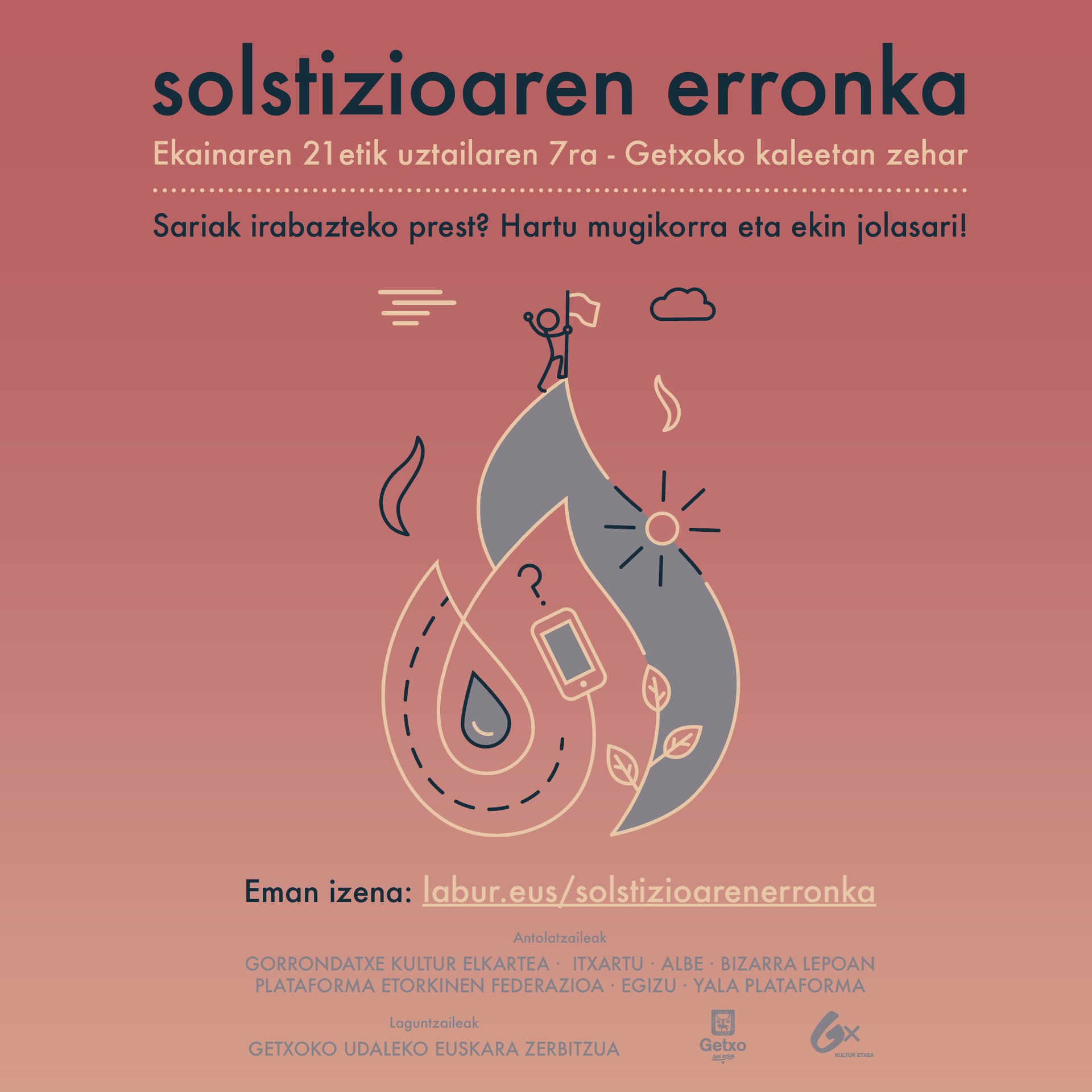 Udako solstizioaren sekretuetan murgiltzeko jolasa antolatu dute