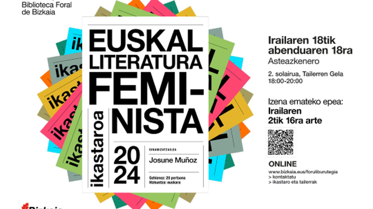 Ikastaroa: Euskal literatura feminista