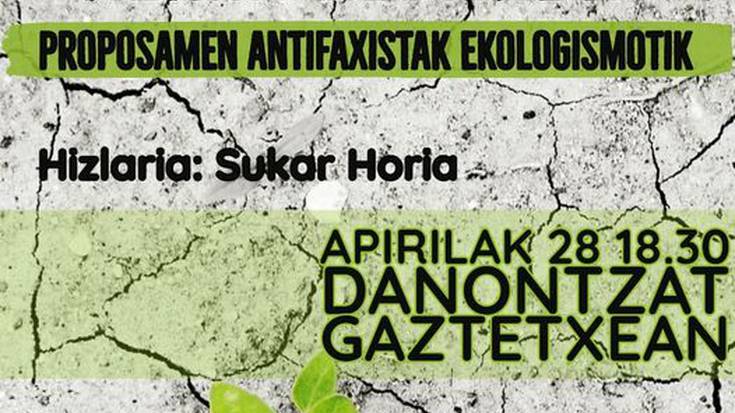 Hitzaldia: "Ultraeskuina eta klima aldaketa"