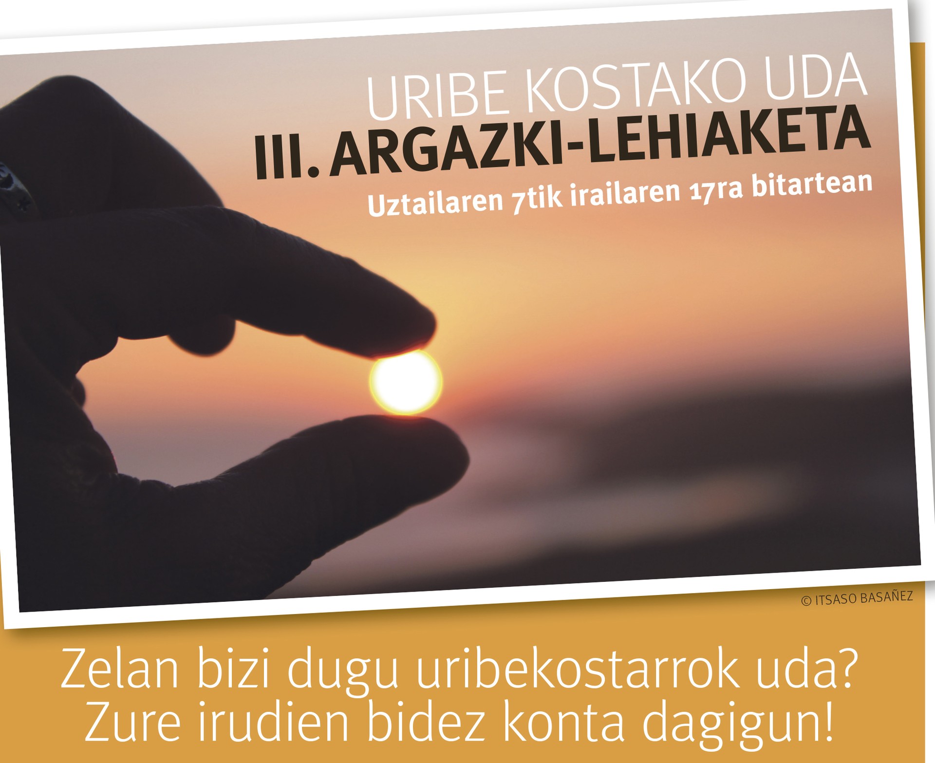 Uribe Kostako Uda III. argazki-lehiaketa martxan da!