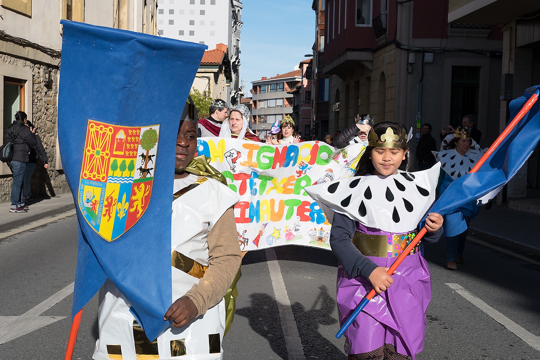 Trafikoari eragingo diote eskola-inauteriek Algortan, Areetan eta Itzubaltzeta/Romon