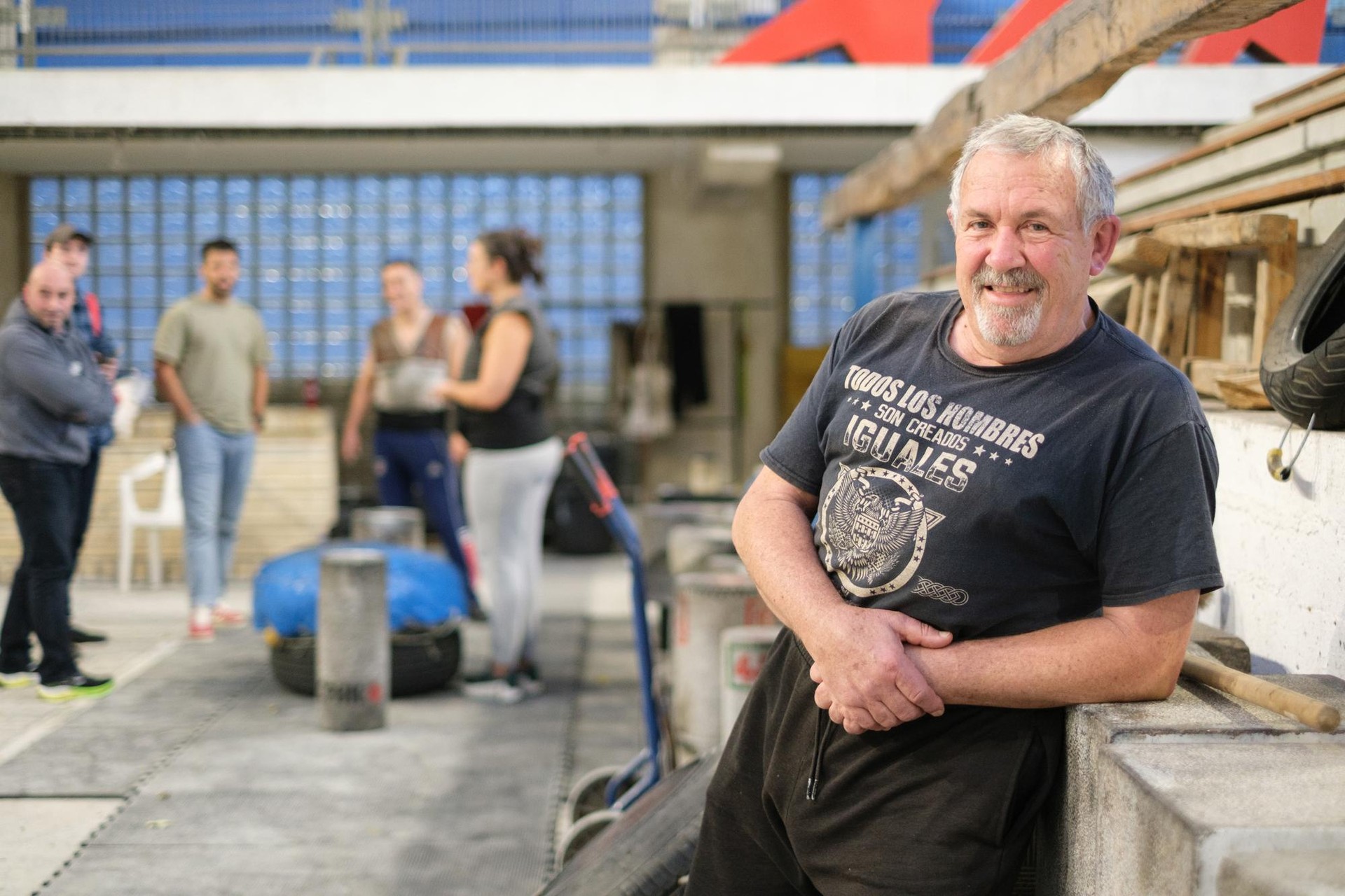 Felix Campos, Ogikiñe Harri Eskola: "Hemen % 70a teknika da; gainerakoa, indarra"