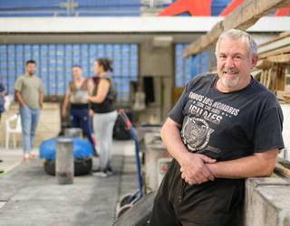 Felix Campos, Ogikiñe Harri Eskola: "Hemen % 70a teknika da; gainerakoa, indarra"