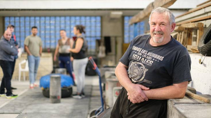 Felix Campos, Ogikiñe Harri Eskola: "Hemen % 70a teknika da; gainerakoa, indarra"